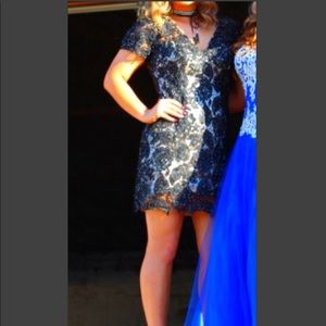 Short Lace Prom Dress